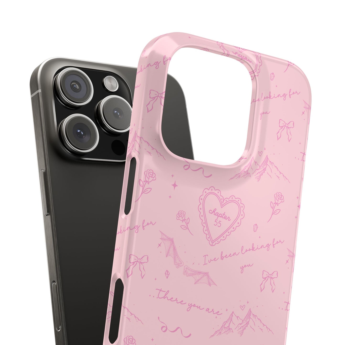 Spicy Romantasy Phone Case | Chapter 55 Aesthetic Case | Pink Coquette Reader Phone Case | ACOTAR reader Gift