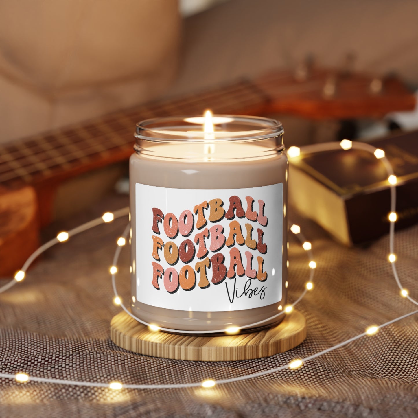 Fall Football Vibes, Scented Candles 9oz