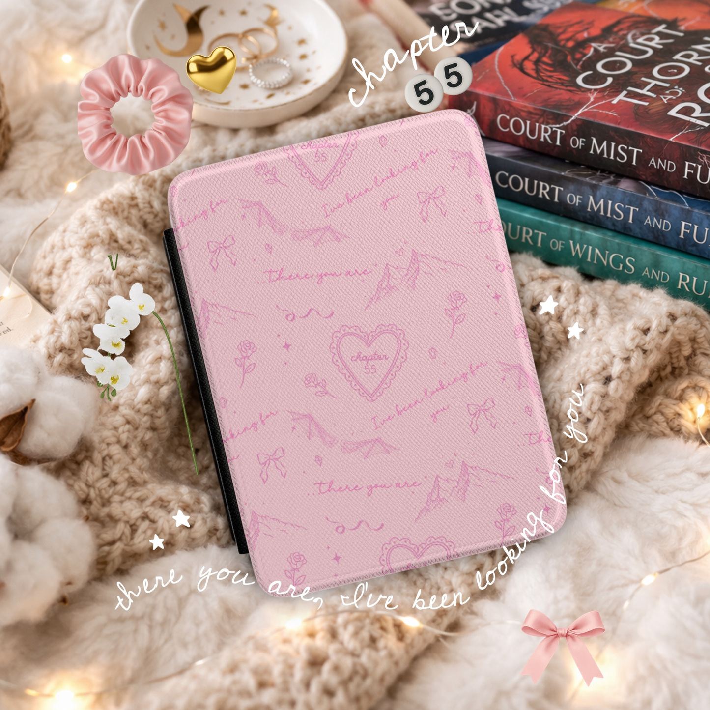 ACOTAR Purple Chapter 55 Kindle Case | Spicy Bookish Kindle Cover | Velaris Inspired Romantasy Case