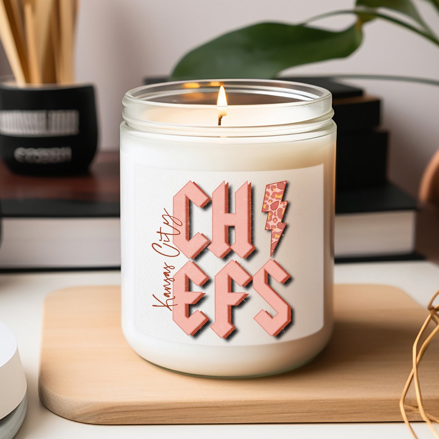 Chiefs Rock - Lightning Bolt, Scented Candles 9oz