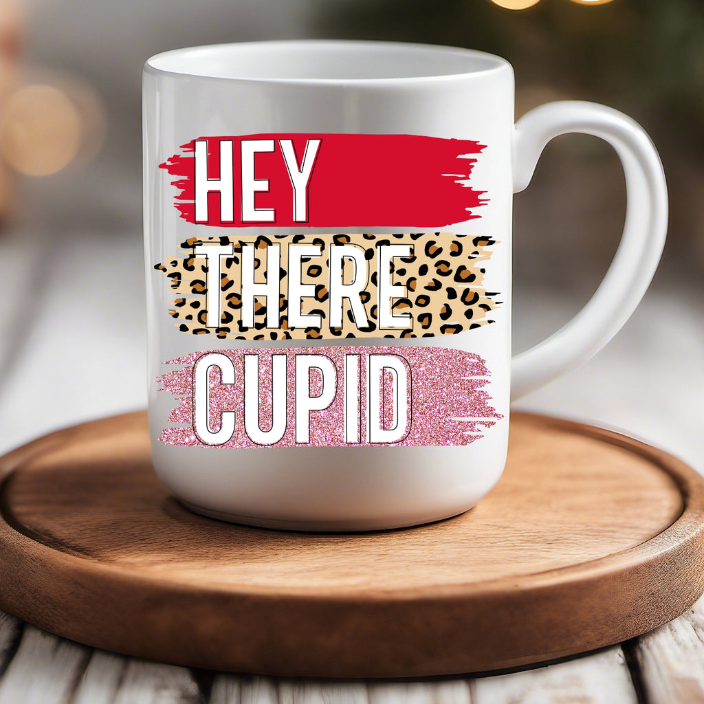Hey There Cupid Valentine Coffee Mug
