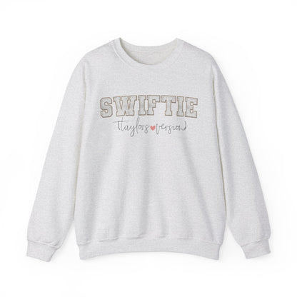 Swiftie Faux Chenille Patch Crew Neck
