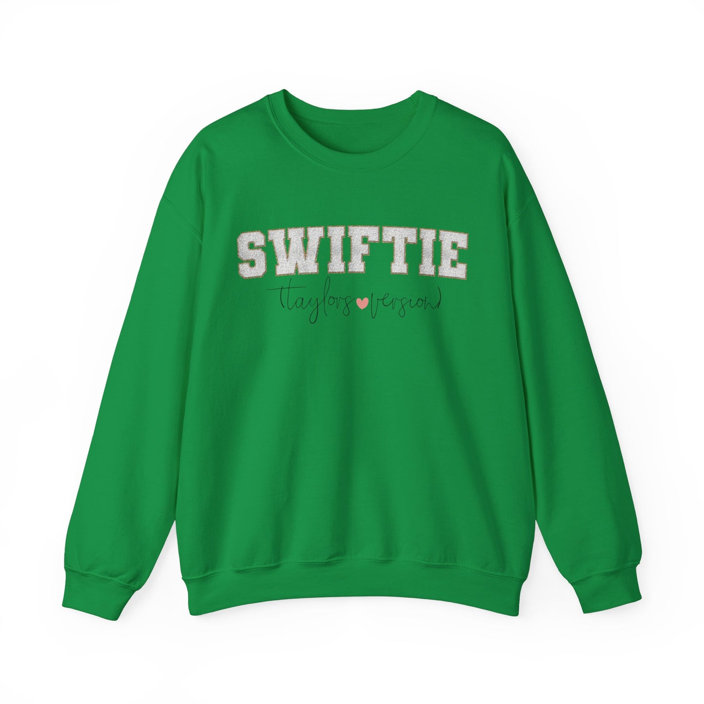 Swiftie Faux Chenille Patch Crew Neck