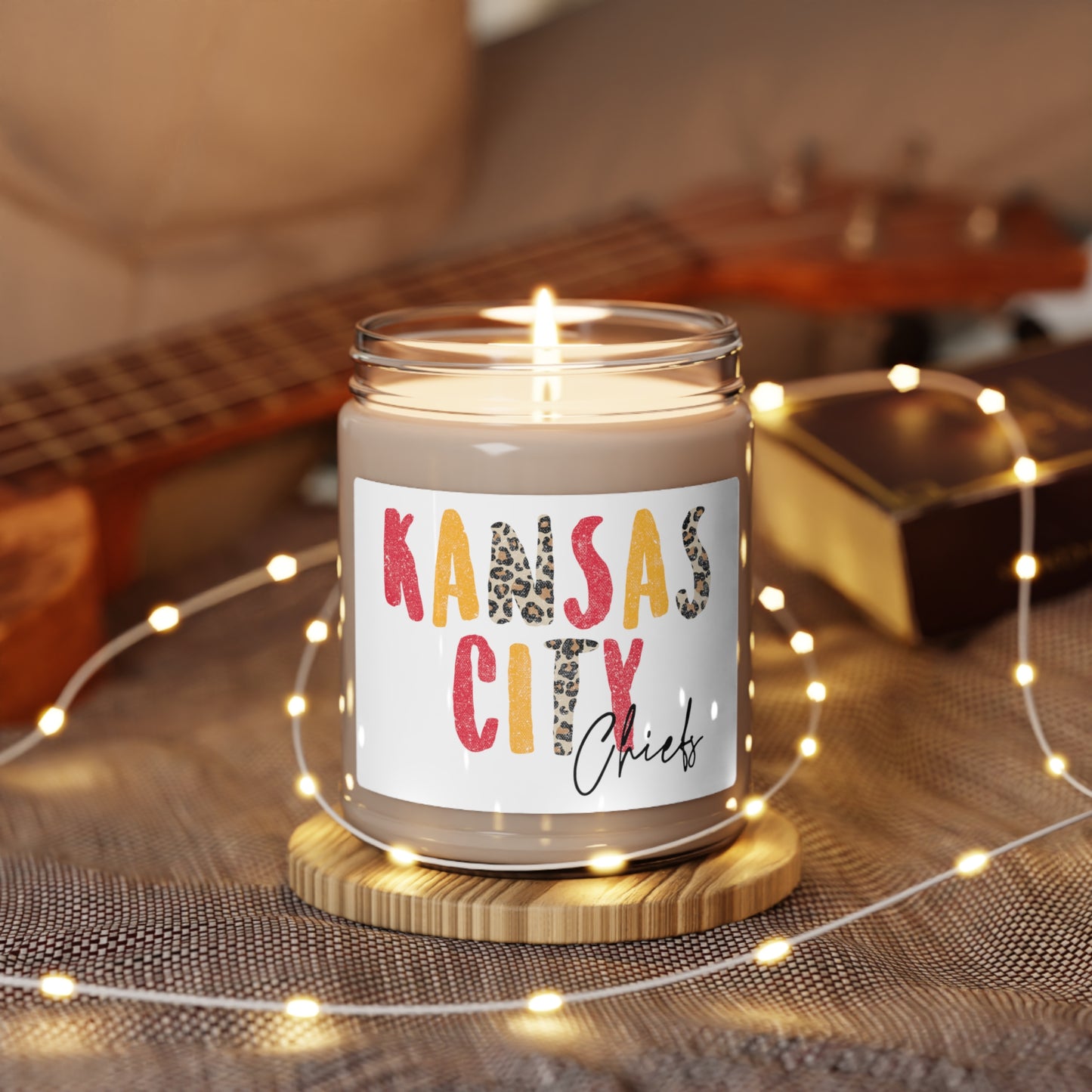 Kansas City Football, Scented Candles, 9oz