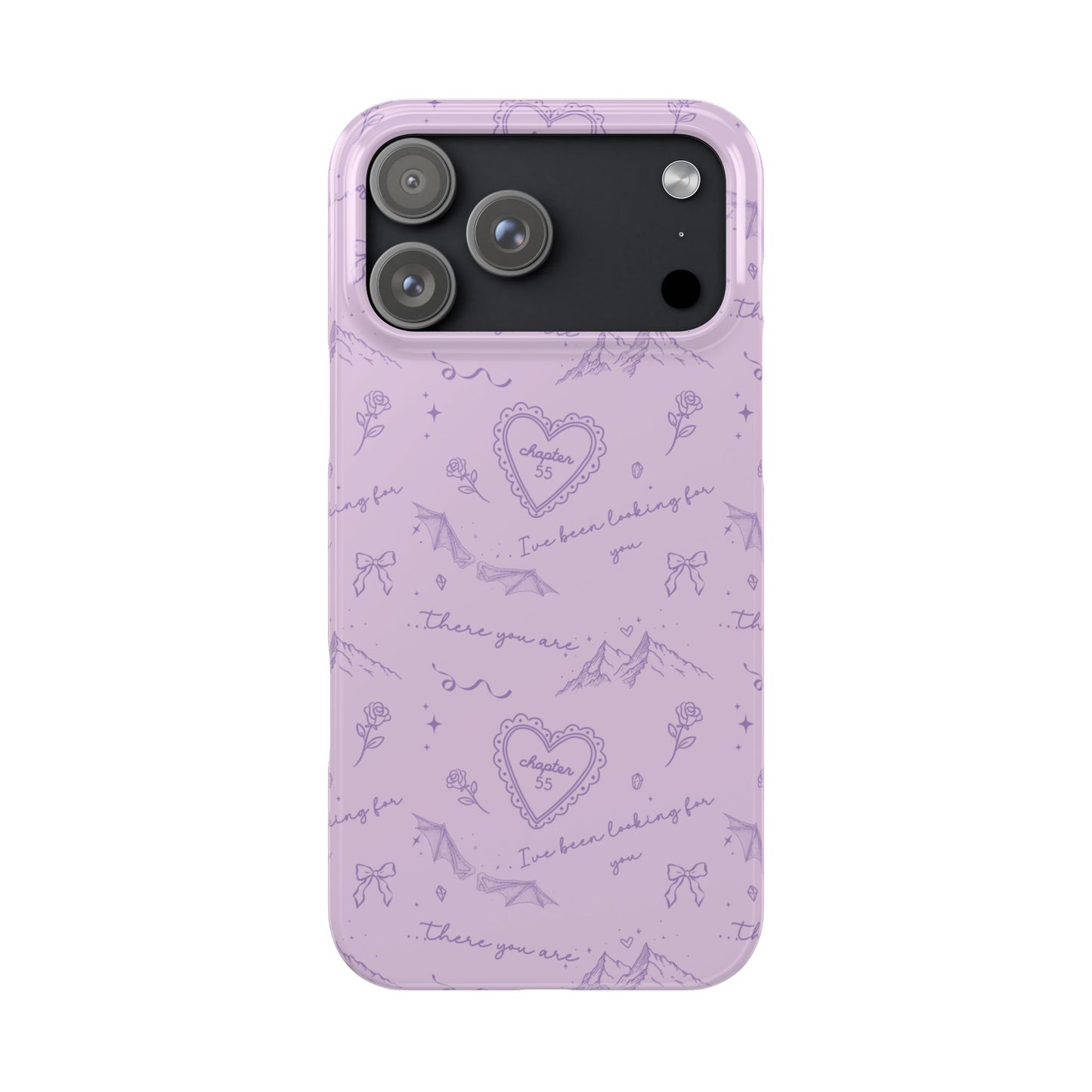 Spicy Romantasy Phone Case | Chapter 55 Aesthetic Case | Bookish iPhone Case | Purple Coquette Reader Phone Case | ACOTAR reader Gift