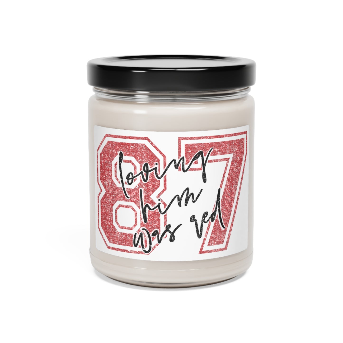 Loving Him Was Red, Swiftie Scented Candles, 9oz