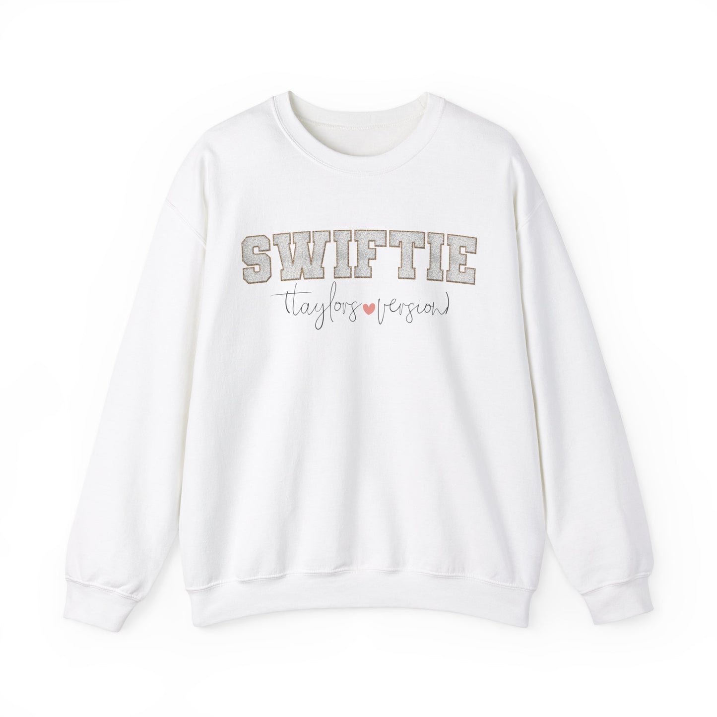 Swiftie Faux Chenille Patch Crew Neck