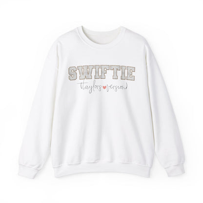 Swiftie Faux Chenille Patch Crew Neck