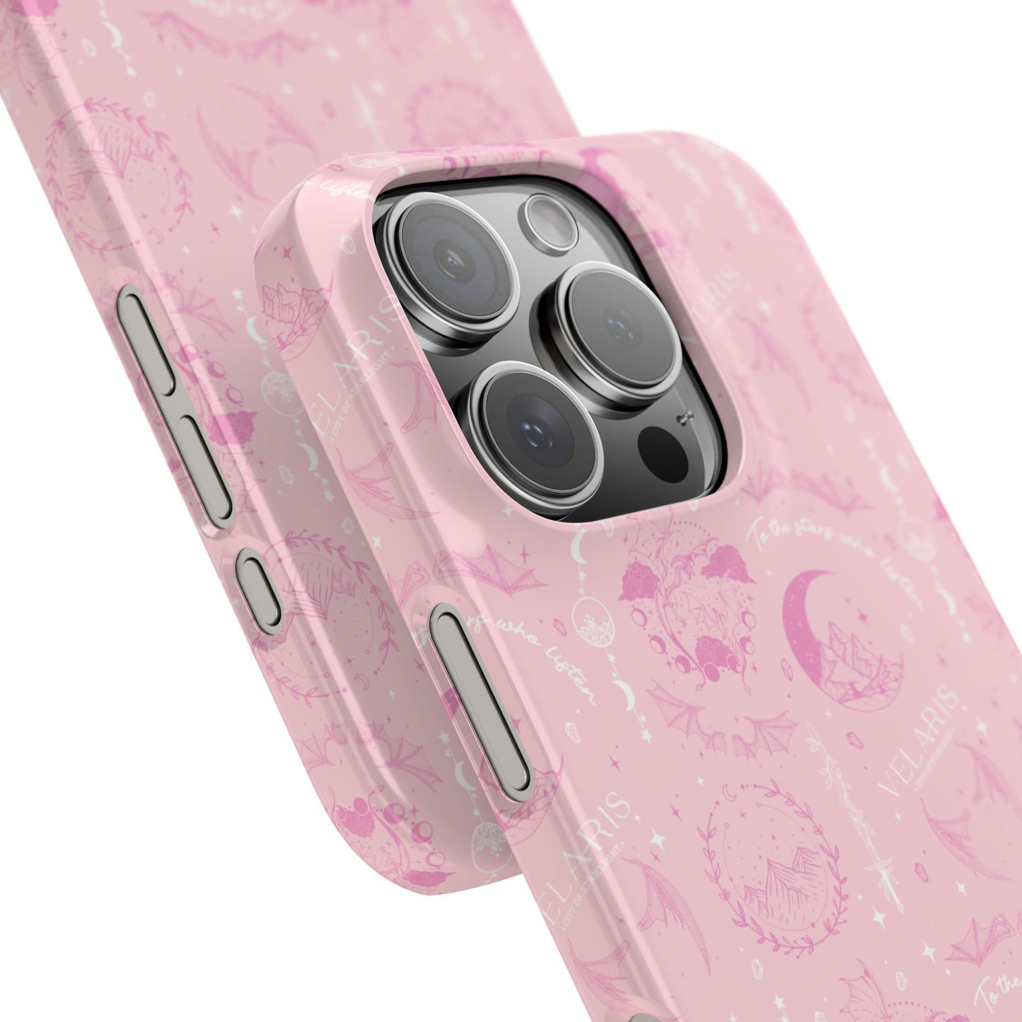 ACOTAR Inspired Phone Case | Velaris Aesthetic | Pink Romantasy Case