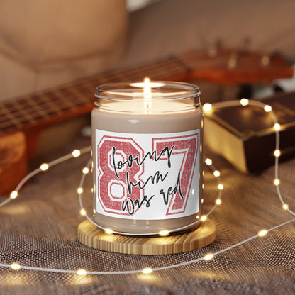 Loving Him Was Red, Swiftie Scented Candles, 9oz