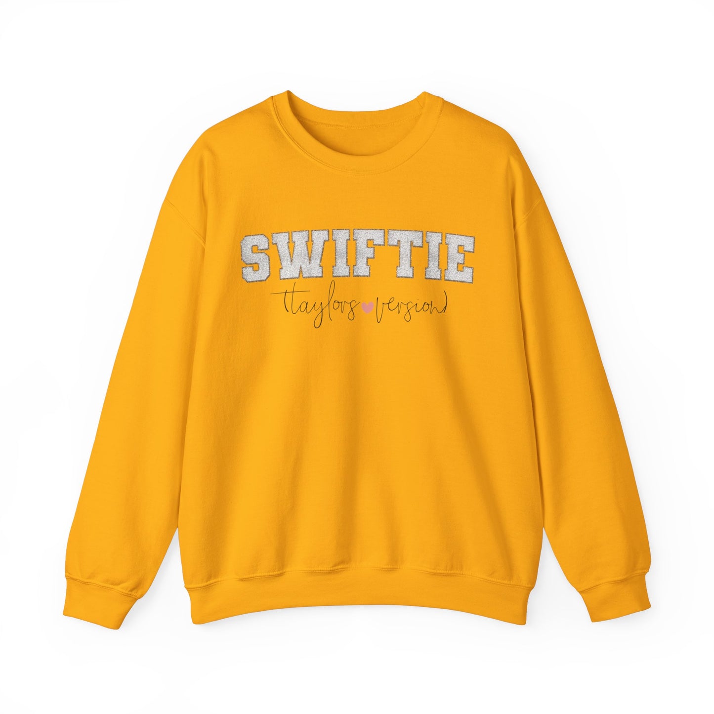 Swiftie Faux Chenille Patch Crew Neck