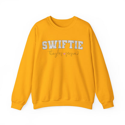 Swiftie Faux Chenille Patch Crew Neck