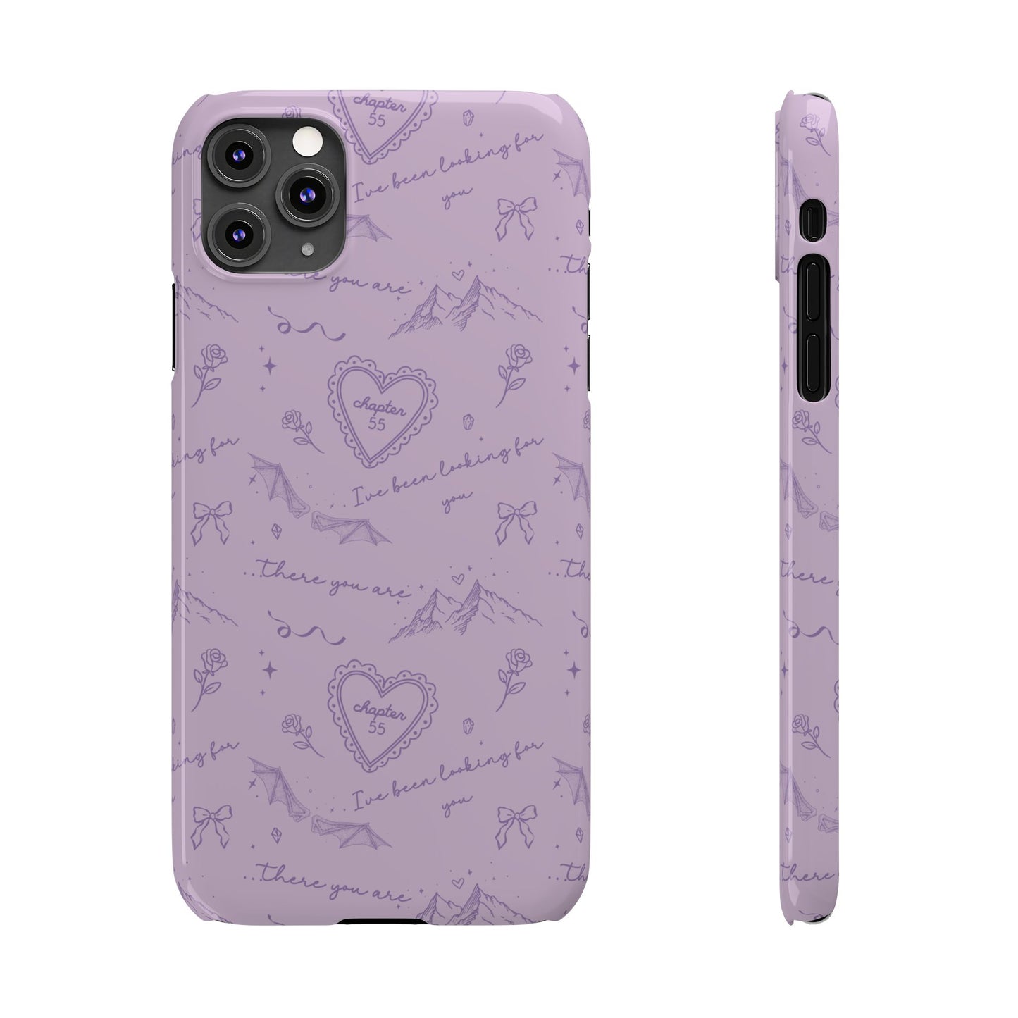 Spicy Romantasy Phone Case | Chapter 55 Aesthetic Case | Bookish iPhone Case | Purple Coquette Reader Phone Case | ACOTAR reader Gift