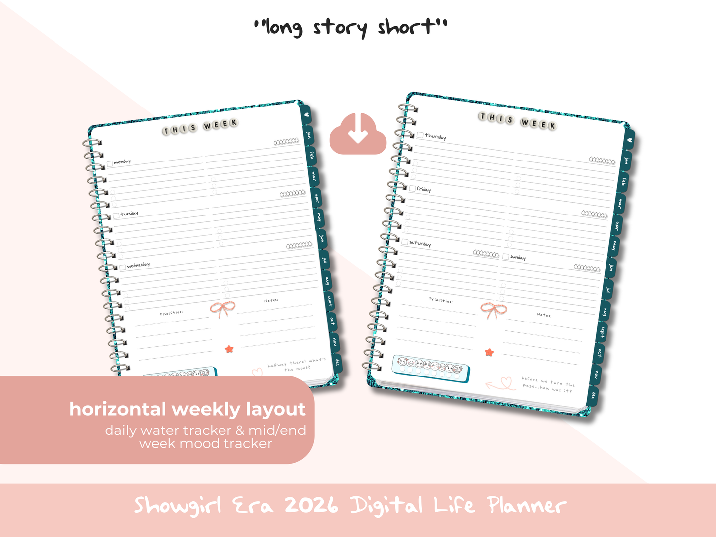 Long Story Short – 2026 Digital Life Planner