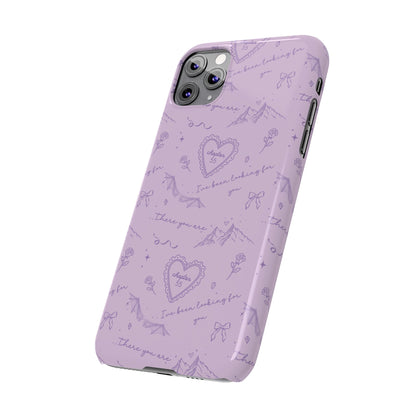 Spicy Romantasy Phone Case | Chapter 55 Aesthetic Case | Bookish iPhone Case | Purple Coquette Reader Phone Case | ACOTAR reader Gift