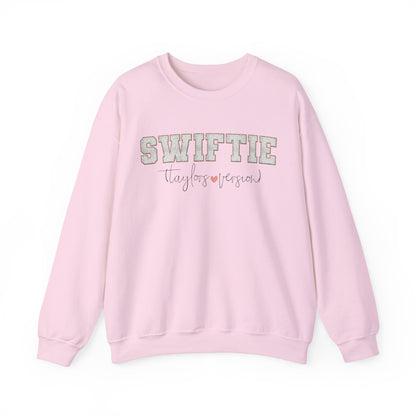 Swiftie Faux Chenille Patch Crew Neck