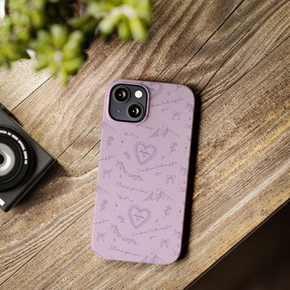 Spicy Romantasy Phone Case | Chapter 55 Aesthetic Case | Bookish iPhone Case | Purple Coquette Reader Phone Case | ACOTAR reader Gift