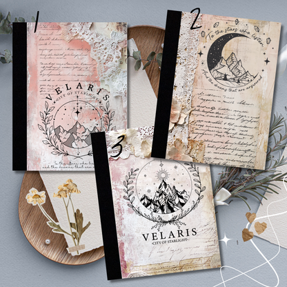 ACOTAR Velaris Journal | City of Starlight Notebook | Fantasy Reader Writing Journal | Book Lover Gift