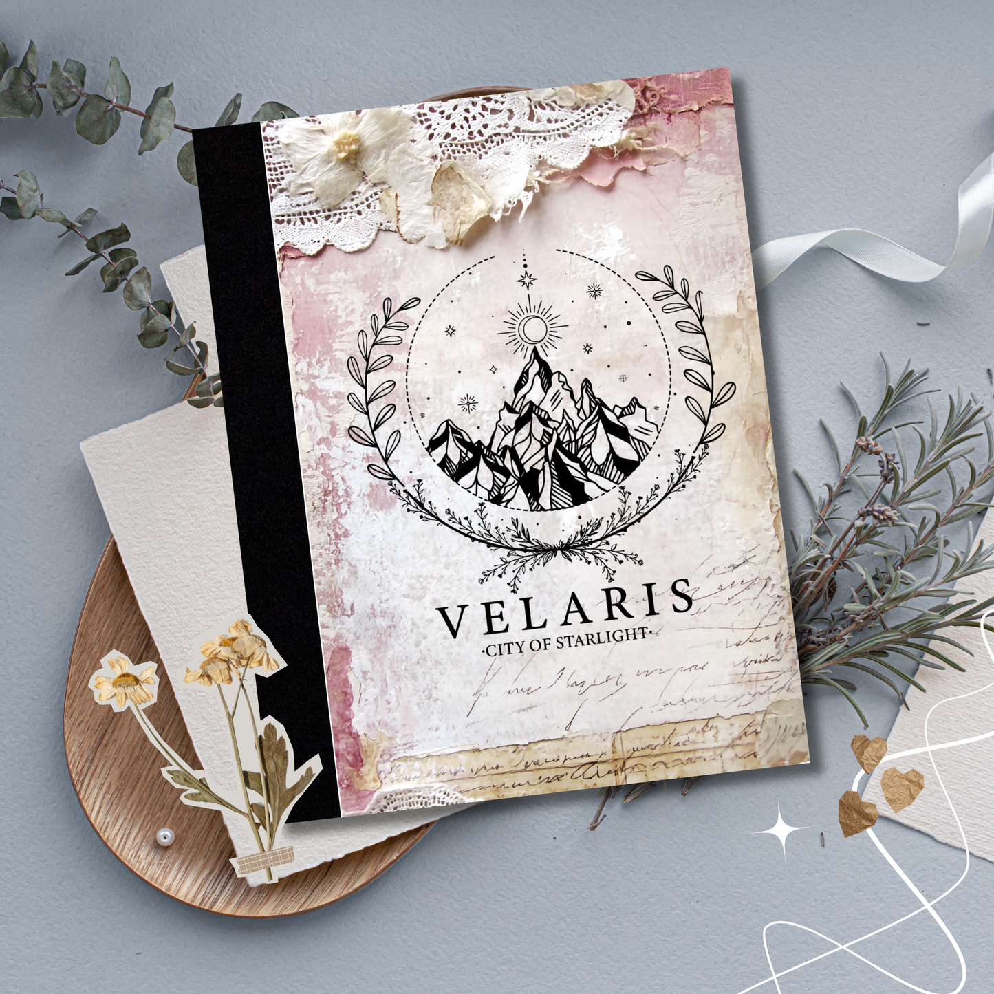 ACOTAR Velaris Journal | City of Starlight Notebook | Fantasy Reader Writing Journal | Book Lover Gift