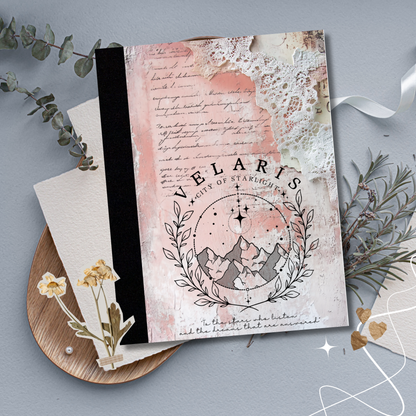 ACOTAR Velaris Journal | City of Starlight Notebook | Fantasy Reader Writing Journal | Book Lover Gift