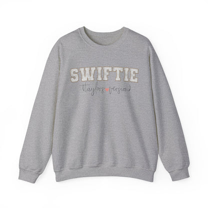 Swiftie Faux Chenille Patch Crew Neck