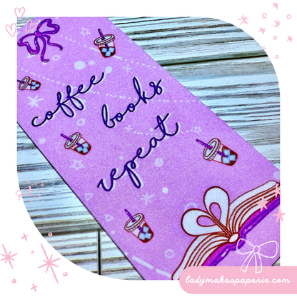 Boos Brews and Bows– Bookish Bookmark Collection | Cozy Bookish Accessories | One More Chapter
