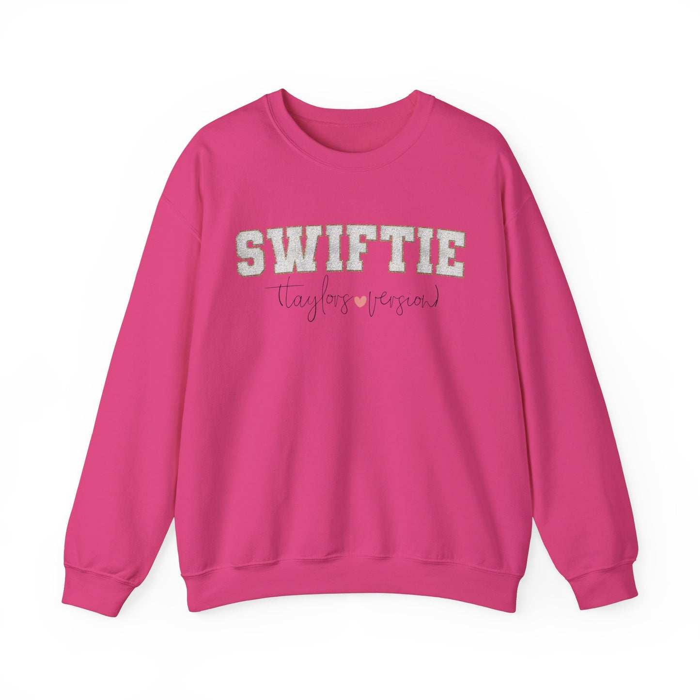 Swiftie Faux Chenille Patch Crew Neck