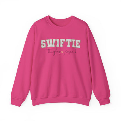 Swiftie Faux Chenille Patch Crew Neck