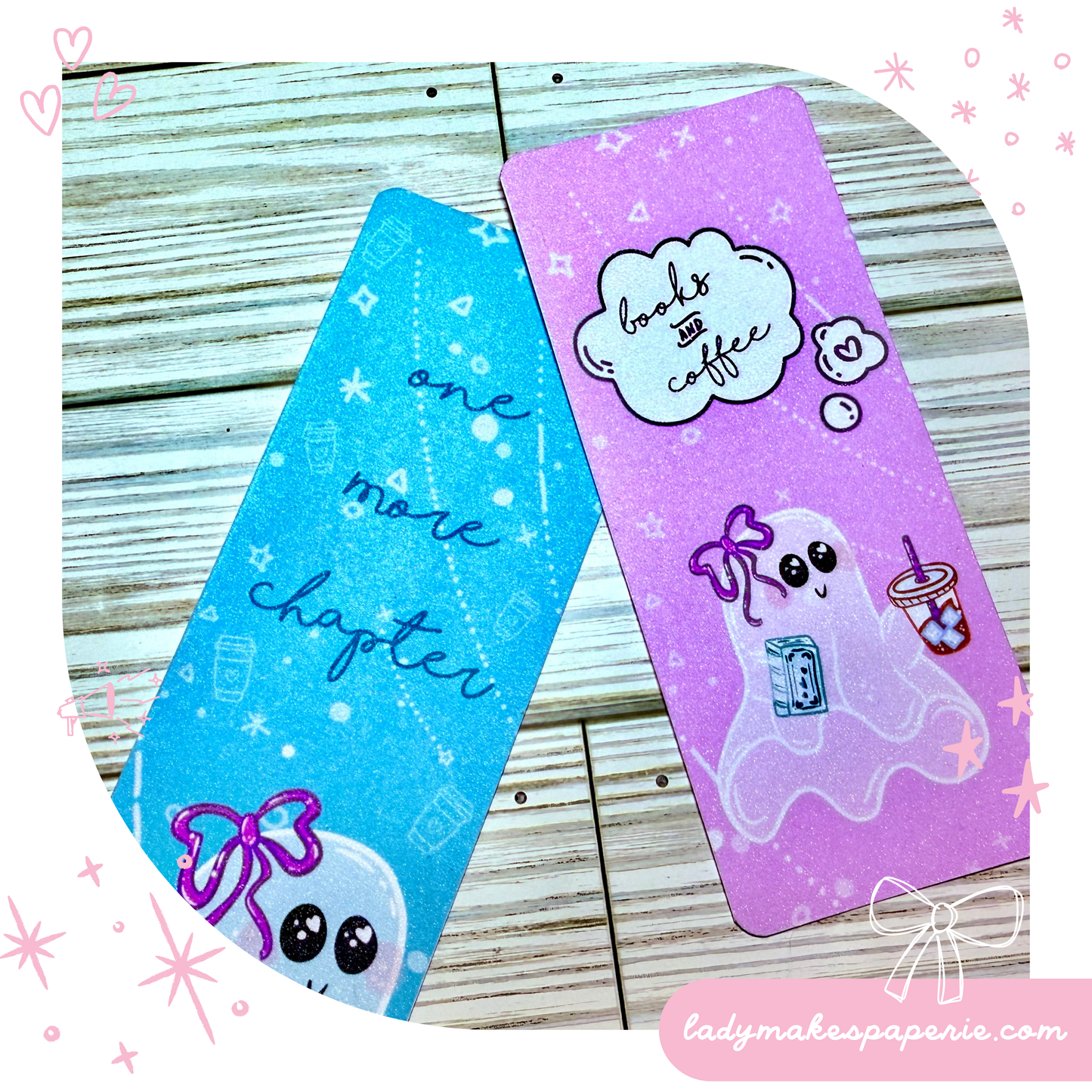 Boos Brews and Bows– Bookish Bookmark Collection | Cozy Bookish Accessories | One More Chapter