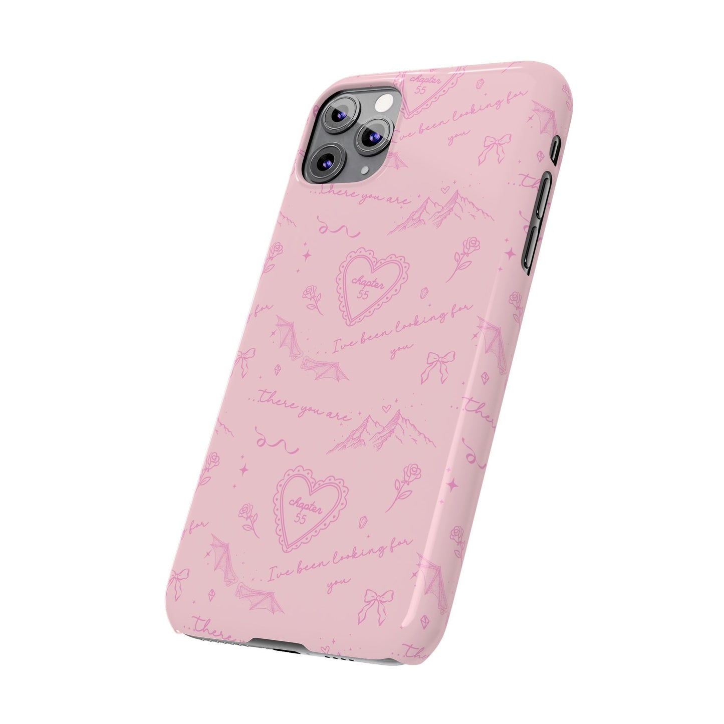 Spicy Romantasy Phone Case | Chapter 55 Aesthetic Case | Pink Coquette Reader Phone Case | ACOTAR reader Gift