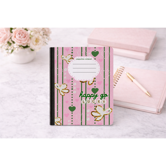 Happy Go Lucky Composition Notebook