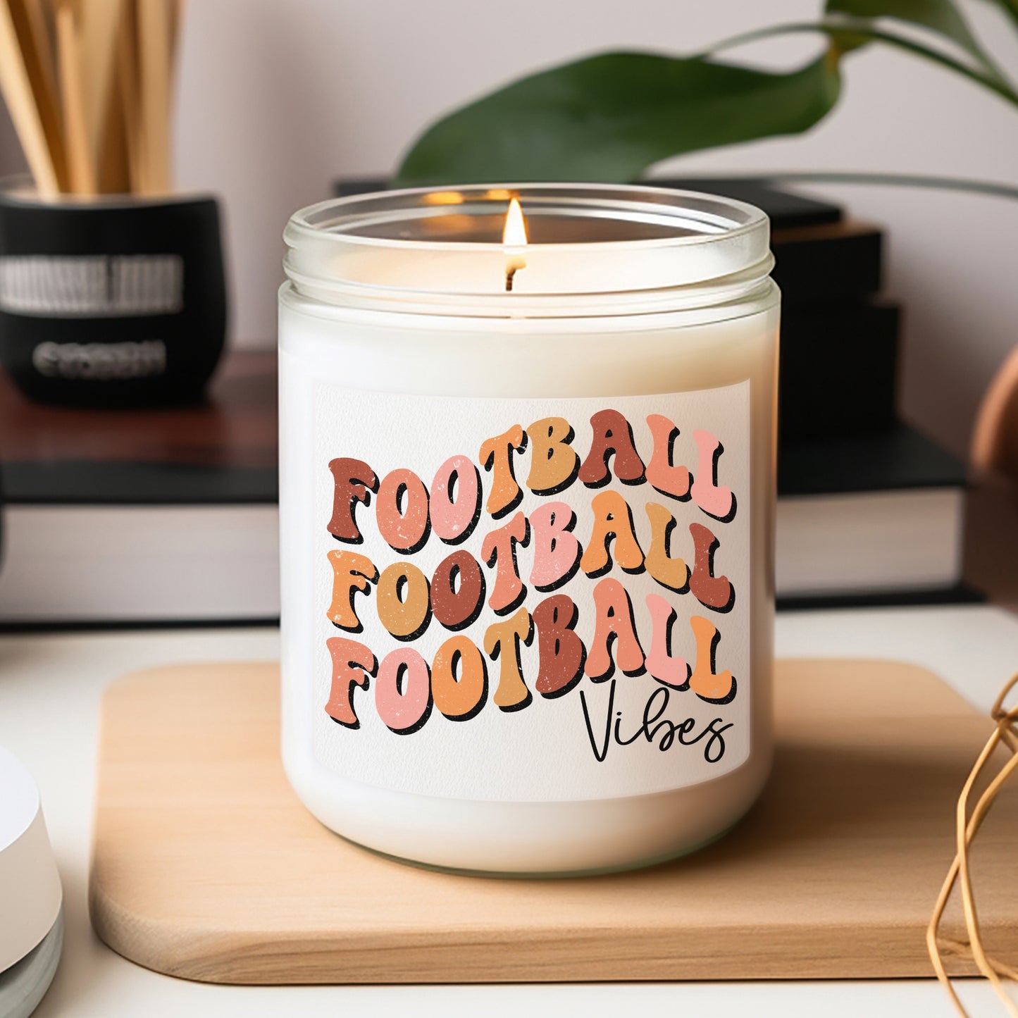 Fall Football Vibes, Scented Candles 9oz