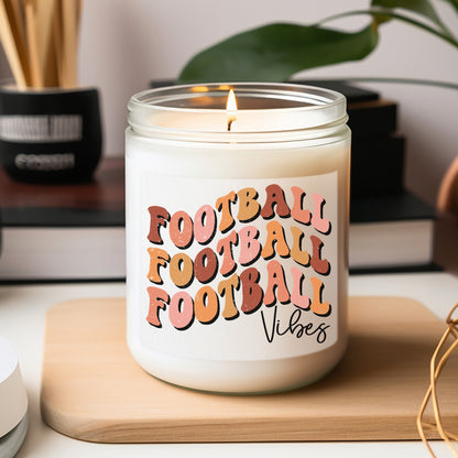 Fall Football Vibes, Scented Candles 9oz
