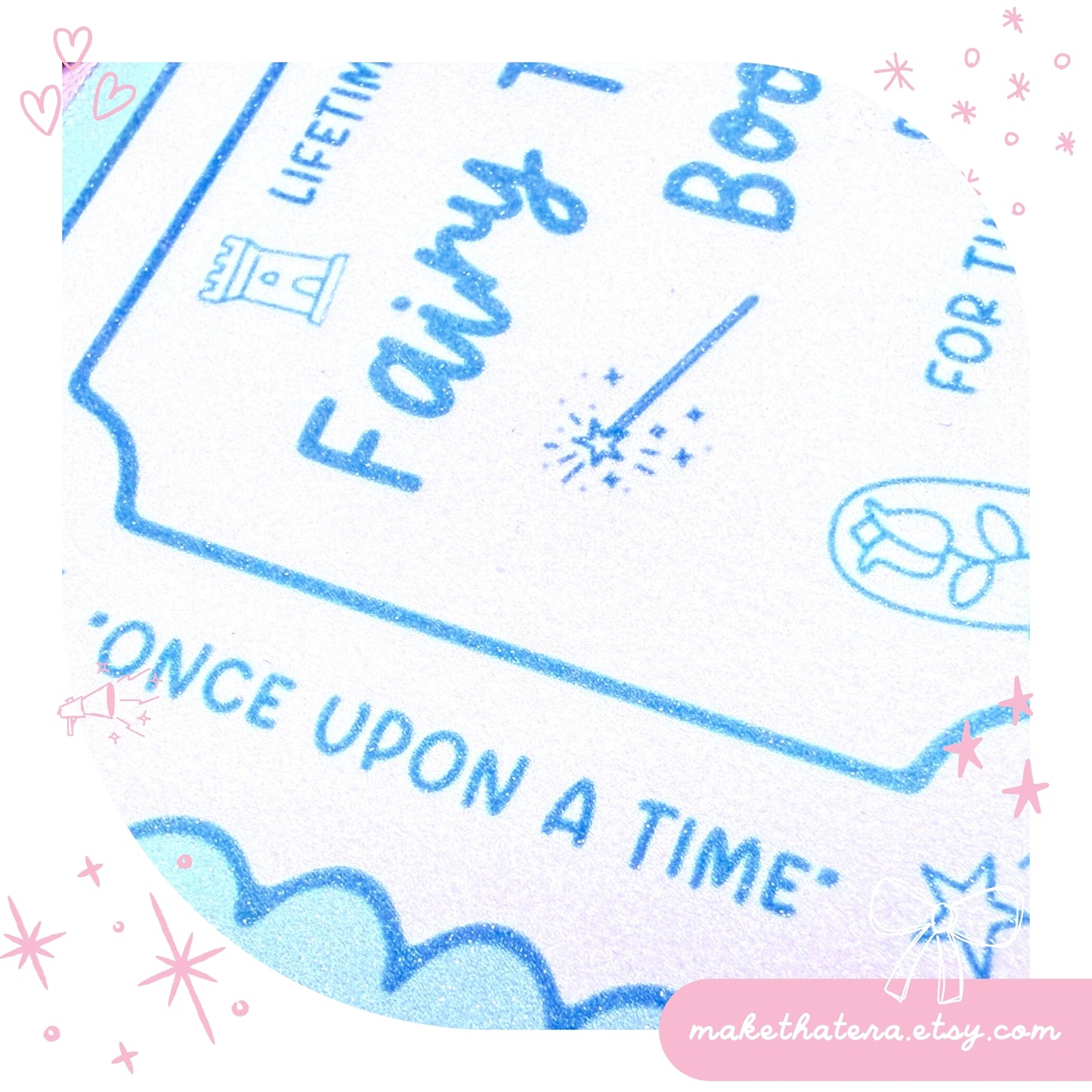 Book Club Bookmark Lifetime Readers Club Ticket Collection | Bookish Accessories