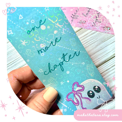 Boos Brews and Bows– Bookish Bookmark Collection | Cozy Bookish Accessories | One More Chapter