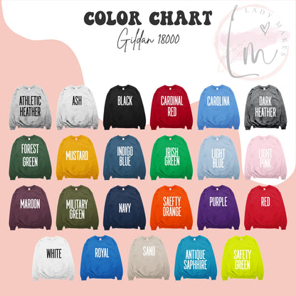 Swiftie Faux Chenille Patch Crew Neck