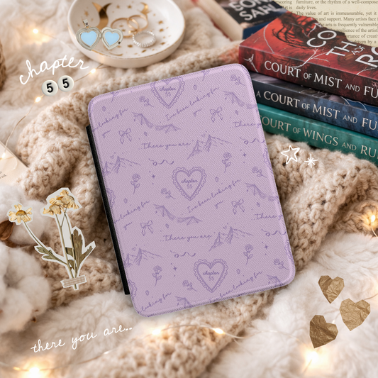 ACOTAR Purple Chapter 55 Kindle Case | Spicy Bookish Kindle Cover | Velaris Inspired Romantasy Case