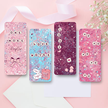 Love Notes & Late Nights Bookmark Set