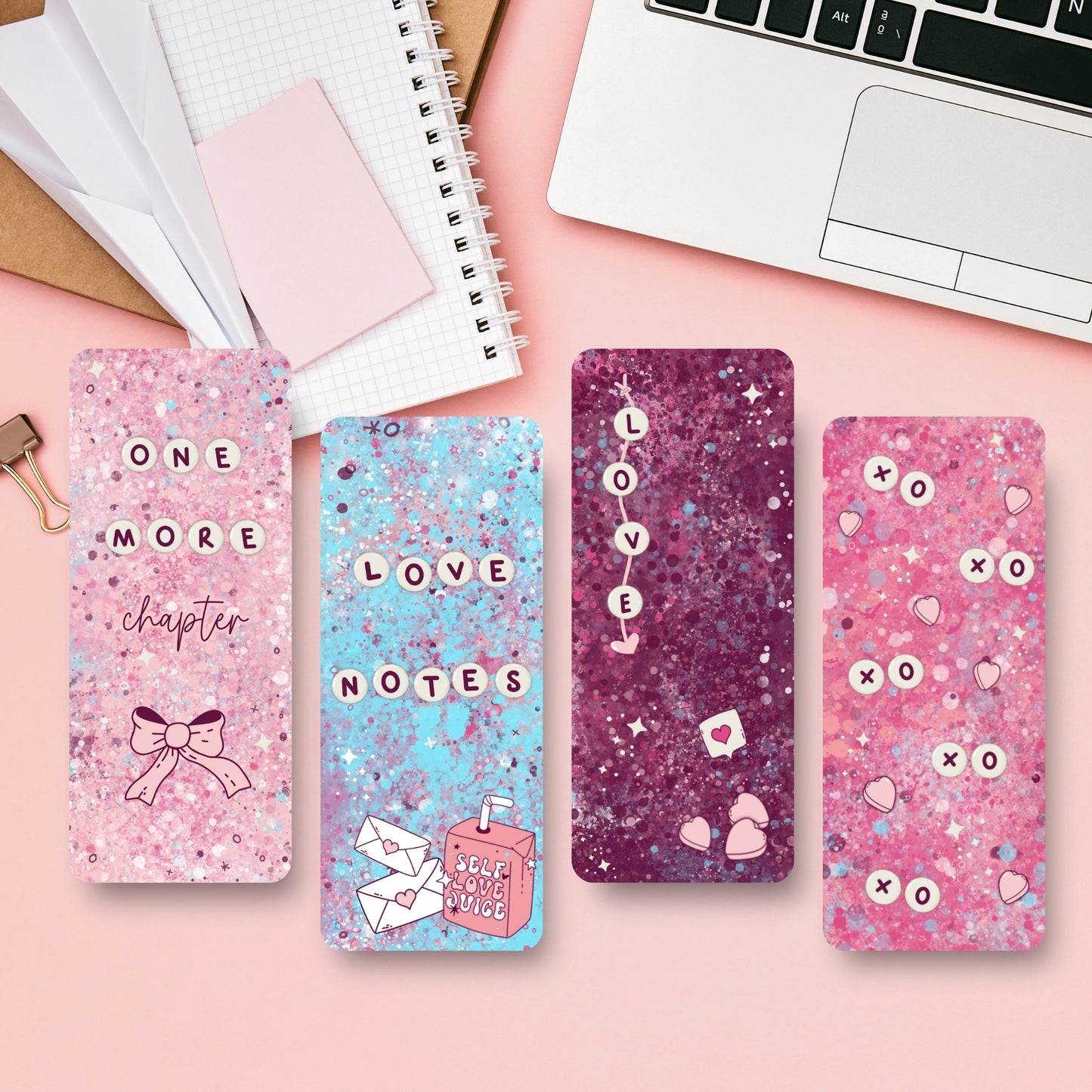 Love Notes & Late Nights Bookmark Set