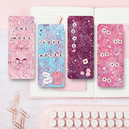 Love Notes & Late Nights Bookmark Set
