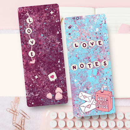 Love Notes & Late Nights Bookmark Set