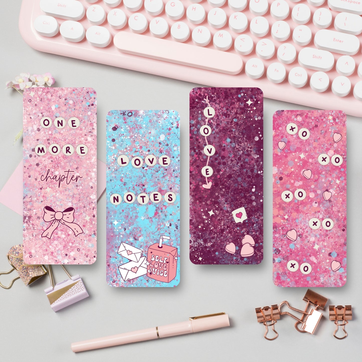 Love Notes & Late Nights Bookmark Set